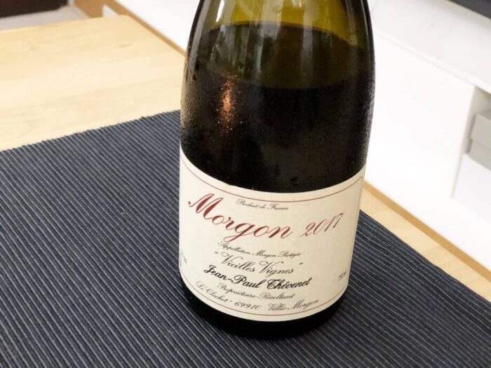 フランス Jean Paul Thevenet Morgon Vieilles Vignesのボトル