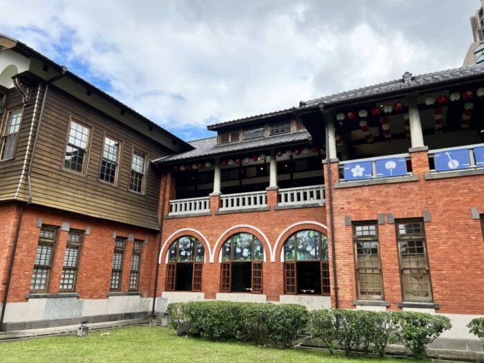 台北・北投温泉博物館の外観