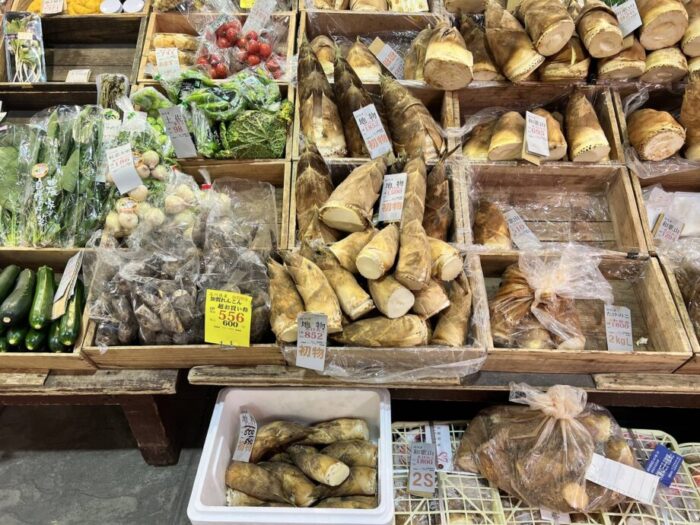 金沢・近江町市場の青果店で見かけた野菜