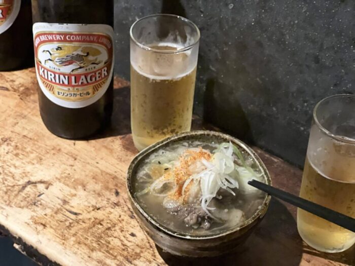 神楽坂グルメ 居酒屋 立呑み カドの料理とビール