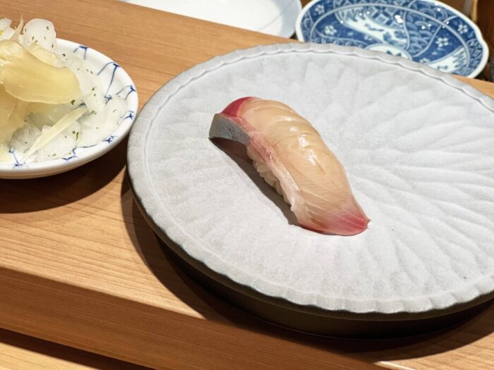 台北・大安エリアにある寿司店 初魚 鮨で味わった握り