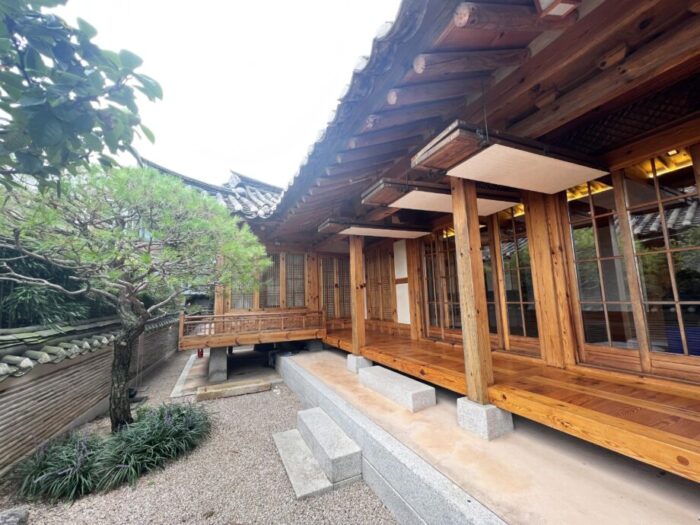 韓国・ソウル旅の風景　伝統的な建物に泊まれるリノベホテル、韓屋（ハノク）