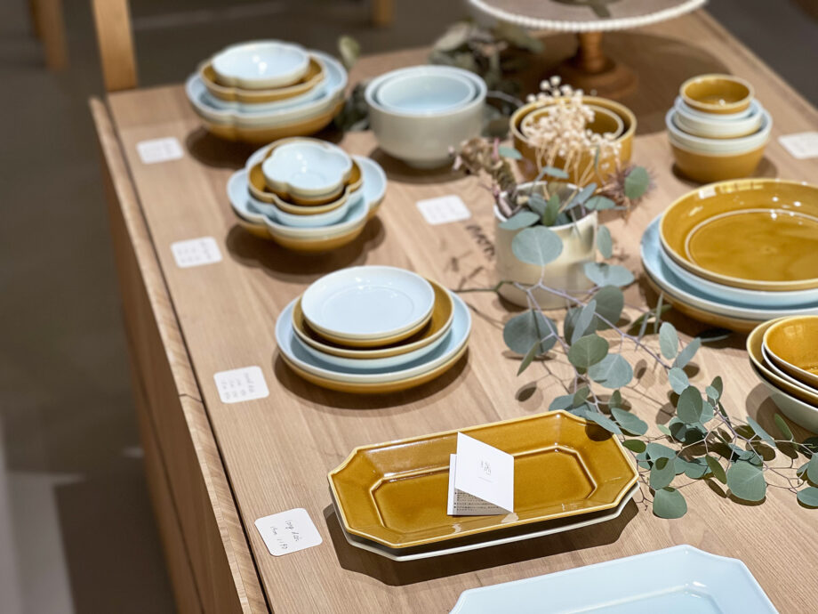台南のワインショップ ARIORI Wine & Food で販売している日本の食器